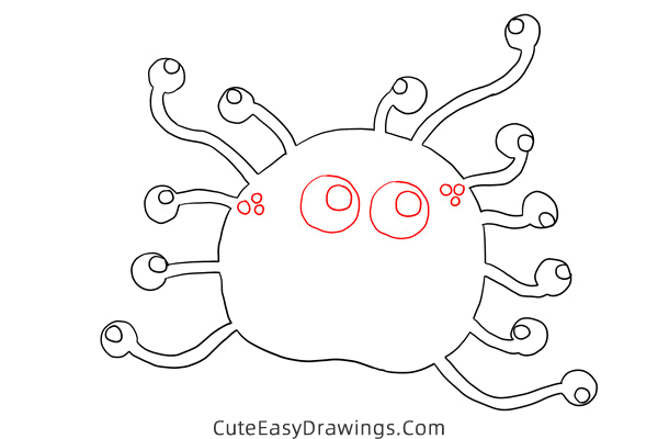 how to draw a virus - www.cuteeasydrawings.com