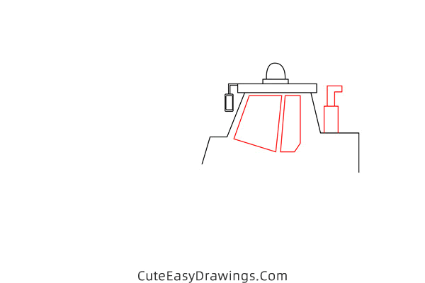 how to draw a bulldozer easy - www.cuteeasydrawings.com