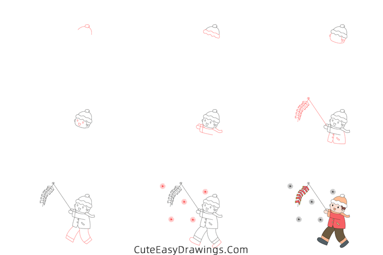 how to draw chinese new year - www.cuteeasydrawings.com