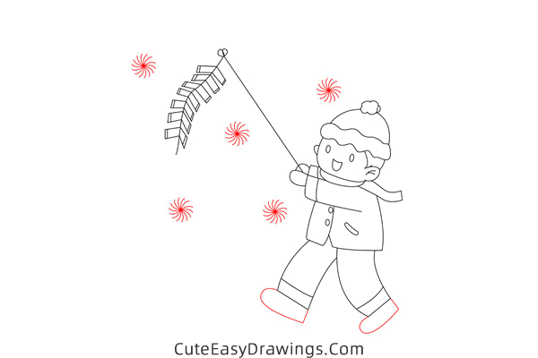 how to draw chinese new year - www.cuteeasydrawings.com