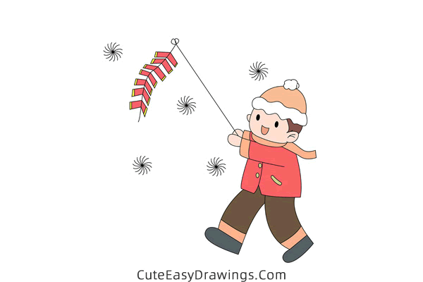 how to draw chinese new year - www.cuteeasydrawings.com