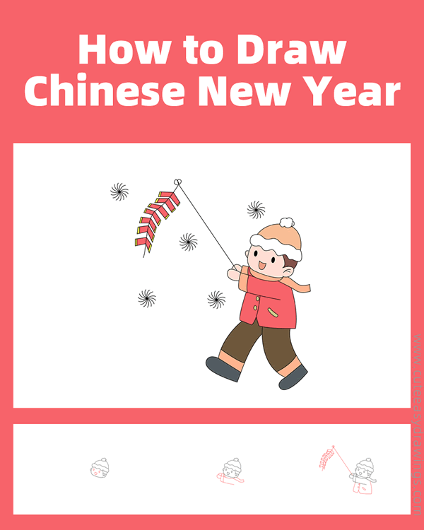 how to draw chinese new year - www.cuteeasydrawings.com