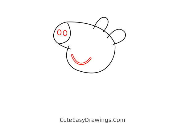 how to draw baby alexander from peppa pig - www.cuteeasydrawings.com