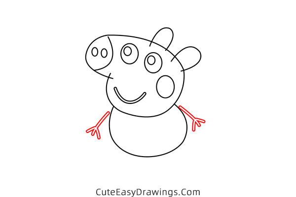 how to draw baby alexander from peppa pig - www.cuteeasydrawings.com