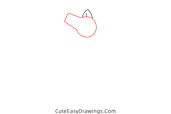 how to draw a cute wolf - www.cuteeasydrawings.com