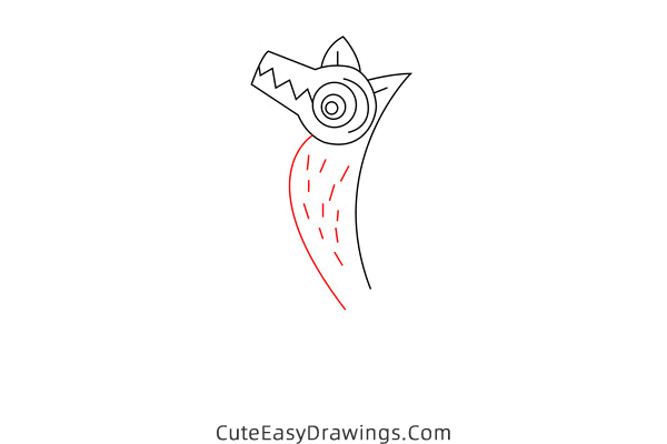 how to draw a cute wolf - www.cuteeasydrawings.com