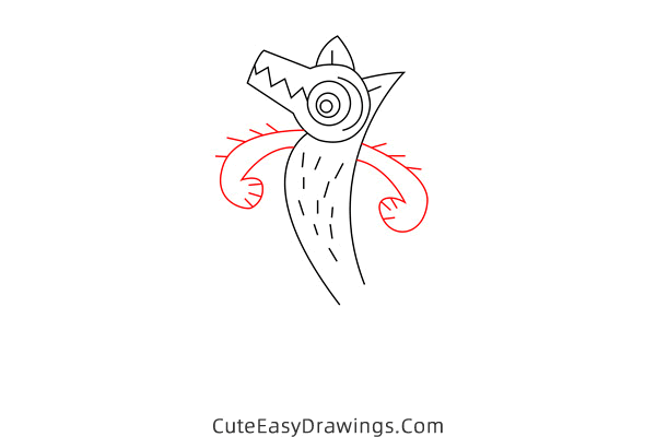 how to draw a cute wolf - www.cuteeasydrawings.com