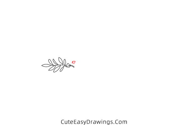 how to draw a dove of peace - www.cuteeasydrawings.com