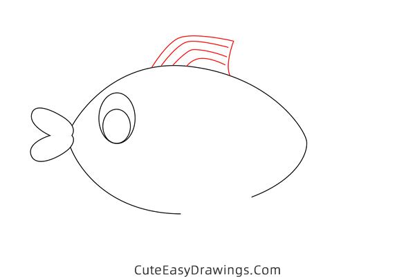 how to draw a cute fish - www.cuteeasydrawings.com