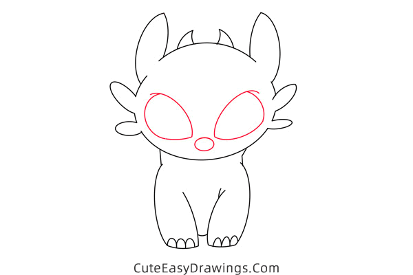 how to draw toothless from how to train your dragon - www.cuteeasydrawings.com