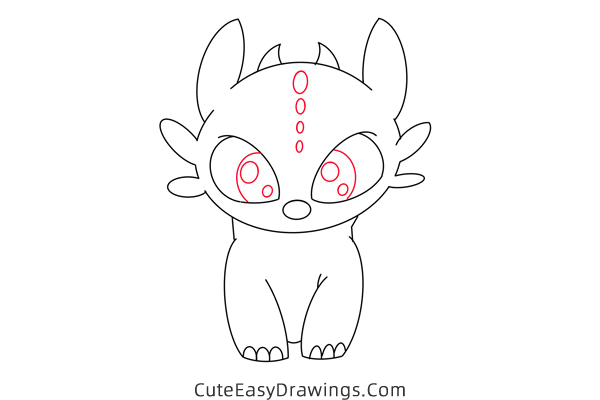 how to draw toothless from how to train your dragon - www.cuteeasydrawings.com