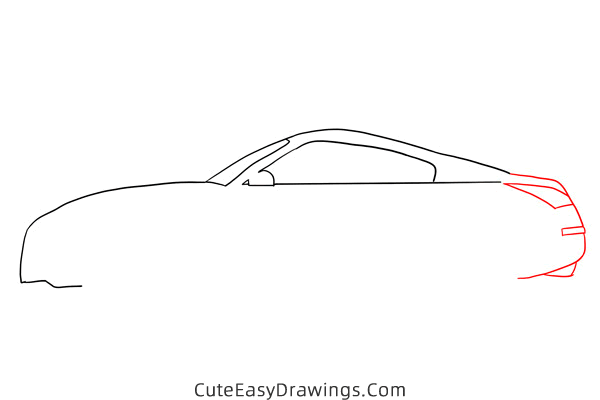 how to draw a sports car - www.cuteeasydrawings.com