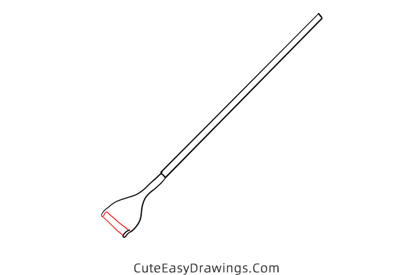 how to draw a mop - www.cuteeasydrawings.com